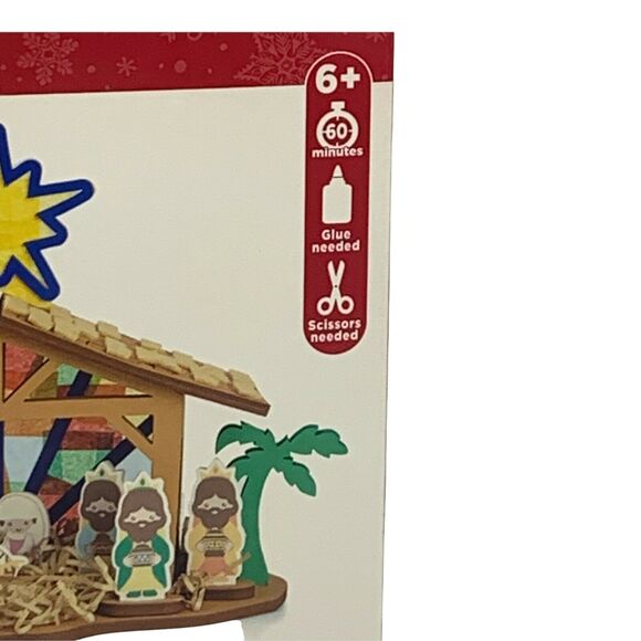 Creatology Christmas Nativity Scene Foam Craft Kit Kids - Picture 4 of 8